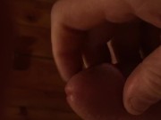 My first video. Thick cock cum shot. 3/16