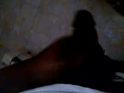 BBC stroking in bathroom waiting for PAWG to come over 8/16