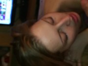 I lick, suck and swallow all his cum! who's the bitch now? 16/16