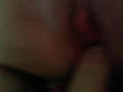 She lets me cum on her pink, wet cunt 1/16