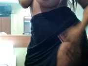 Lit dancing flashing Ass w toilet paper stuck still cute tho lol 9/16