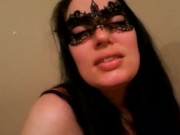 Bored housewife fucks a giant dildo 15/16