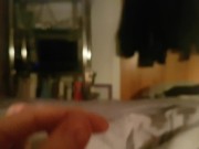 Amateur solo male dripping pre cum. First time video 9/16