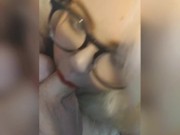 BBW Slut Gets Huge New Years Facial! 2/16