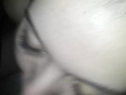 Latina women sucks my dick and swallow my nut 9/16