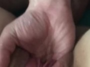 Extremely Wet Pussy Squirts While Fingered and Fucked 6/16