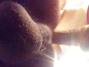 POV pegging my BF with strapon - fake cum creampie 4/16