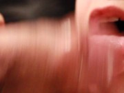 Soft Sloppy Foreskin Blowjob And Licking Up A Mouthful Of Warm Cum 9/16