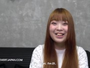 Japanese Hottie Hikari Makes Love with White Guy - Covert Japan 1/16