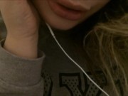 Lesbian ASMR POV Fingering, Nipple Orgasm for Daddy 12/16