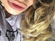 Lesbian ASMR POV Fingering, Nipple Orgasm for Daddy 14/16