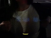 Join me as I take topless selfies during my taxi ride 2/16