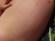 Cute young ginger heavily pregnant masturbation huge belly 9/16