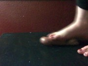 Chastity Cage Release Cockbox Footjob & Ruined Orgasm 11/16