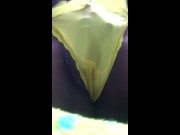 Masturbating in Panties and Fishnets 3/16