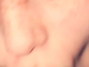 Boyfriend fucks sexy green eyed Girlfriend while parents are gone. 2/16