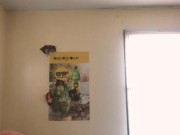 Boyfriend fucks sexy green eyed Girlfriend while parents are gone. 8/16