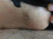 Masturbate with toy and Rubbing wet pussy on dick until Cumming 4K 16/16