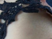 Masturbate with toy and Rubbing wet pussy on dick until Cumming 4K 2/16