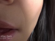 ASMR Lens & Ear Licking, Kissing and Moaning [Close-up] 1/16