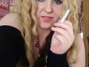 JOI smoking and teasing 14/16