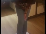 Pee Desperation and Jeans Wetting 5/16