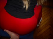 Biondina in pantayoga fotte il mio cazzo e si fa sborrare dentro  2/16