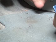 Pedal pumping with sneakers and barefoot 15/16