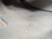 Pedal pumping with sneakers and barefoot 9/16