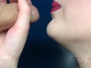 Would you give me a kiss after he cums in my mouth, cuckold? Ellie Dawn 13/16