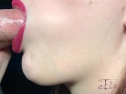 Would you give me a kiss after he cums in my mouth, cuckold? Ellie Dawn 9/16