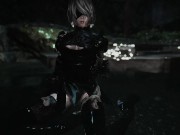 skyrim chaurus and 2B porn