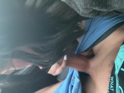 Girlfriend plays with herself then blows boyfriend before getting caught 10/16