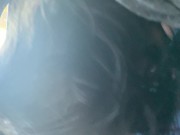 Girlfriend plays with herself then blows boyfriend before getting caught 16/16