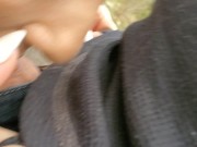 TEEN TAKES CUM SHOT IN MOUTH WHILE DRIVING A TESLA 6/16