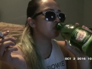 Chain Smoking 5 cigarettes with MissDee Nicotine Extreme 14/16