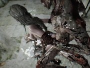 skyrim dark souls Fire Keeper and monster porn 14/16