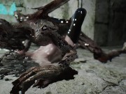 skyrim dark souls Fire Keeper and monster porn 8/16