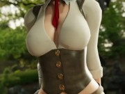 Ashe Cowgirl Animation Overwatch 3D with Sound 11/16