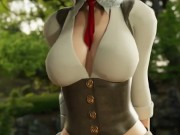 Ashe Cowgirl Animation Overwatch 3D with Sound 12/16