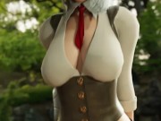 Ashe Cowgirl Animation Overwatch 3D with Sound 14/16