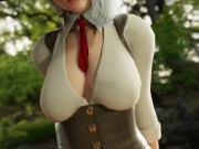 Ashe Cowgirl Animation Overwatch 3D with Sound 16/16