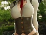 Ashe Cowgirl Animation Overwatch 3D with Sound 2/16