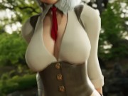 Ashe Cowgirl Animation Overwatch 3D with Sound 3/16