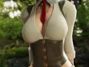 Ashe Cowgirl Animation Overwatch 3D with Sound 4/16