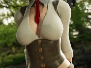 Ashe Cowgirl Animation Overwatch 3D with Sound 9/16