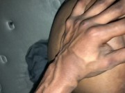 Big booty babysitter taking backshots 14/16