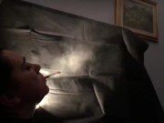 She destroys two cig in total dangling 15/16