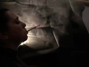 She destroys two cig in total dangling 4/16