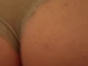 I let him out of Chastity and ride him reverse cowgirl he cums hard at 5:13 10/16